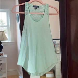NWOT| Seafoam Green Tank-top
